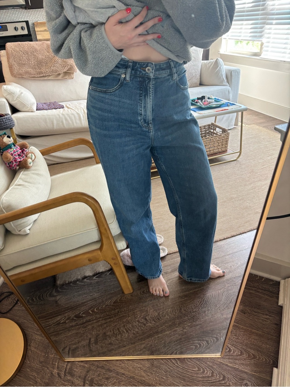 Everlane Curvy Way High Jean